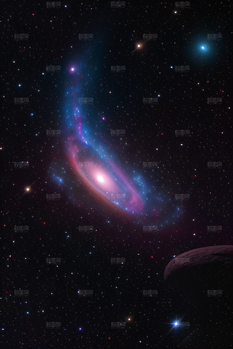 星空幻境宇宙超现实艺术风格