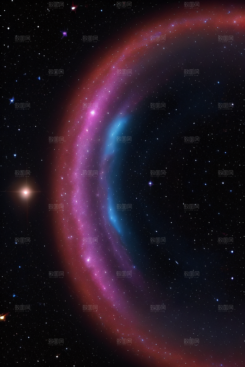 星空幻境宇宙超现实艺术风格