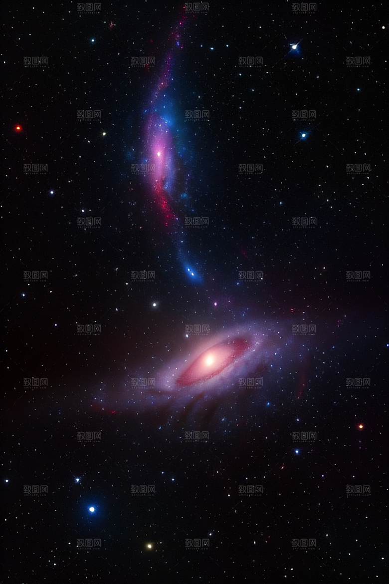 星空幻境宇宙超现实艺术风格