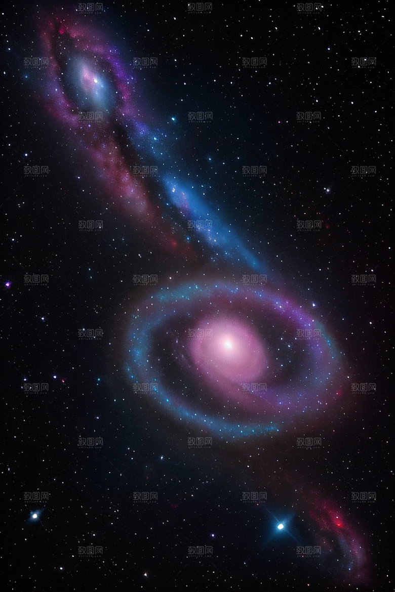 星空幻境宇宙超现实艺术风格