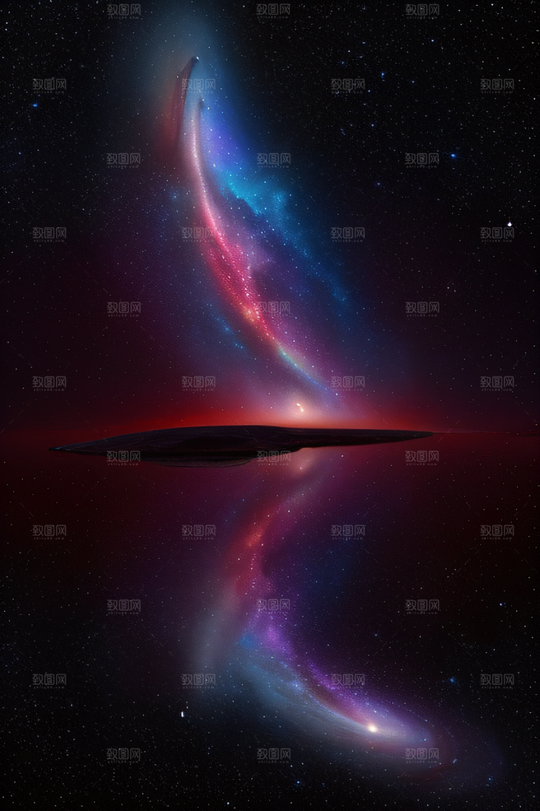 星空幻境宇宙超现实艺术风格