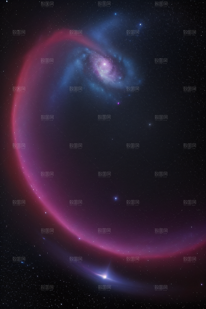 宇宙之梦宇宙幻想插画风格