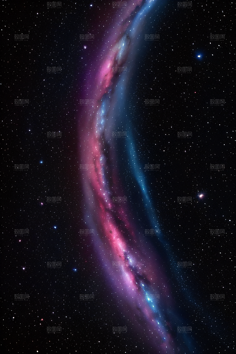 宇宙幻景超现实主义宇宙插画风格
