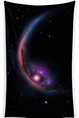 宇宙幻景超现实主义宇宙插画风格