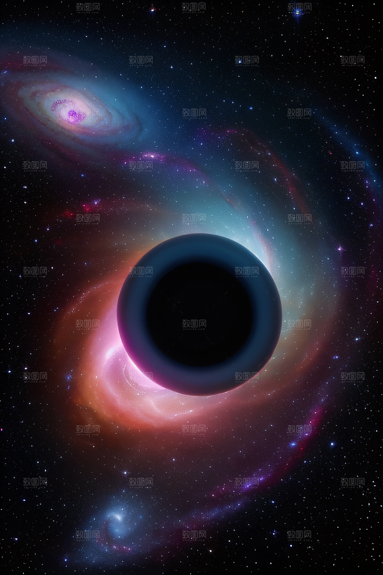 宇宙幻景超现实主义宇宙插画风格