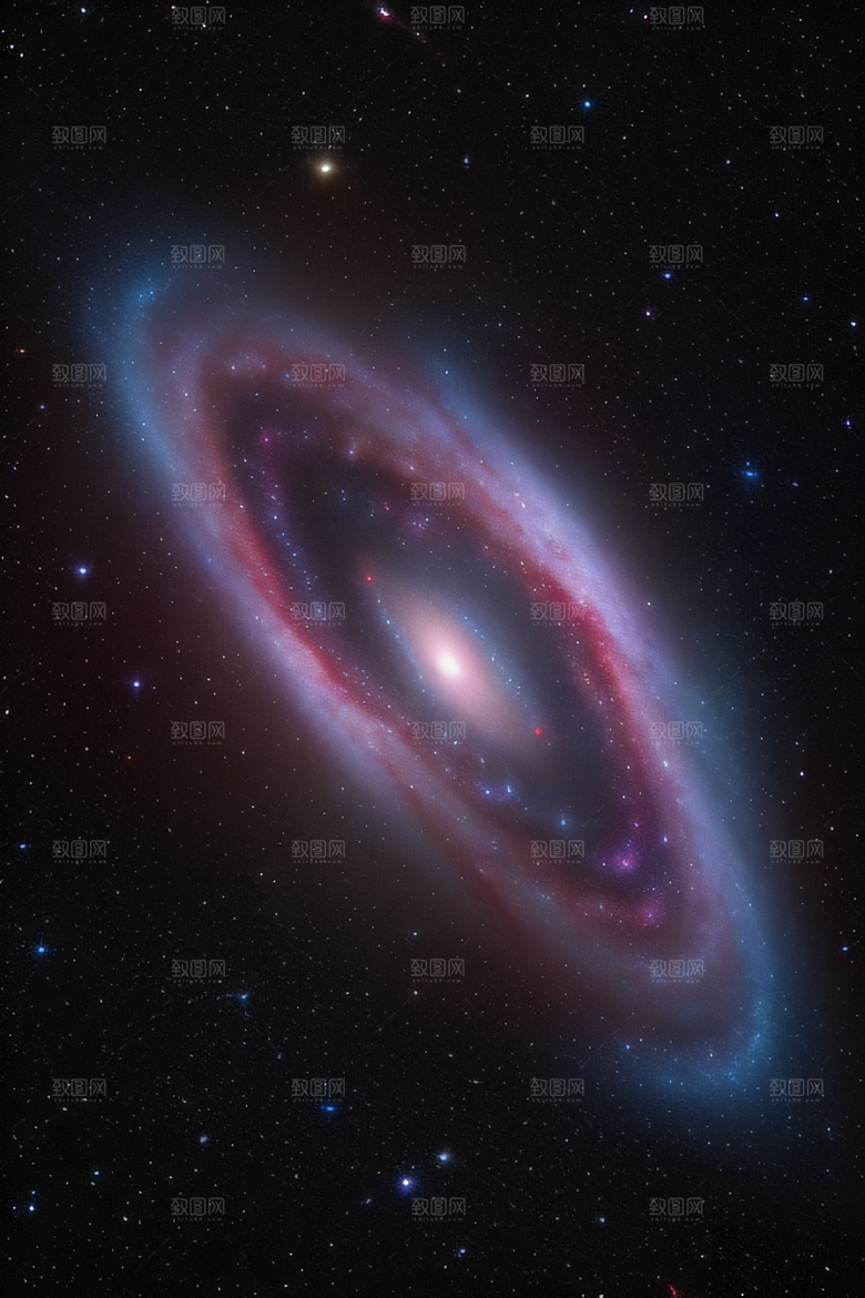天体舞蹈宇宙幻境绘画风格