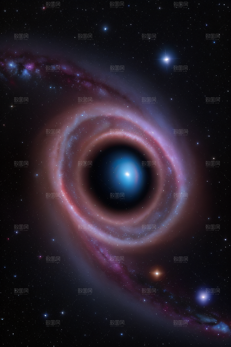 天体舞蹈宇宙幻境绘画风格