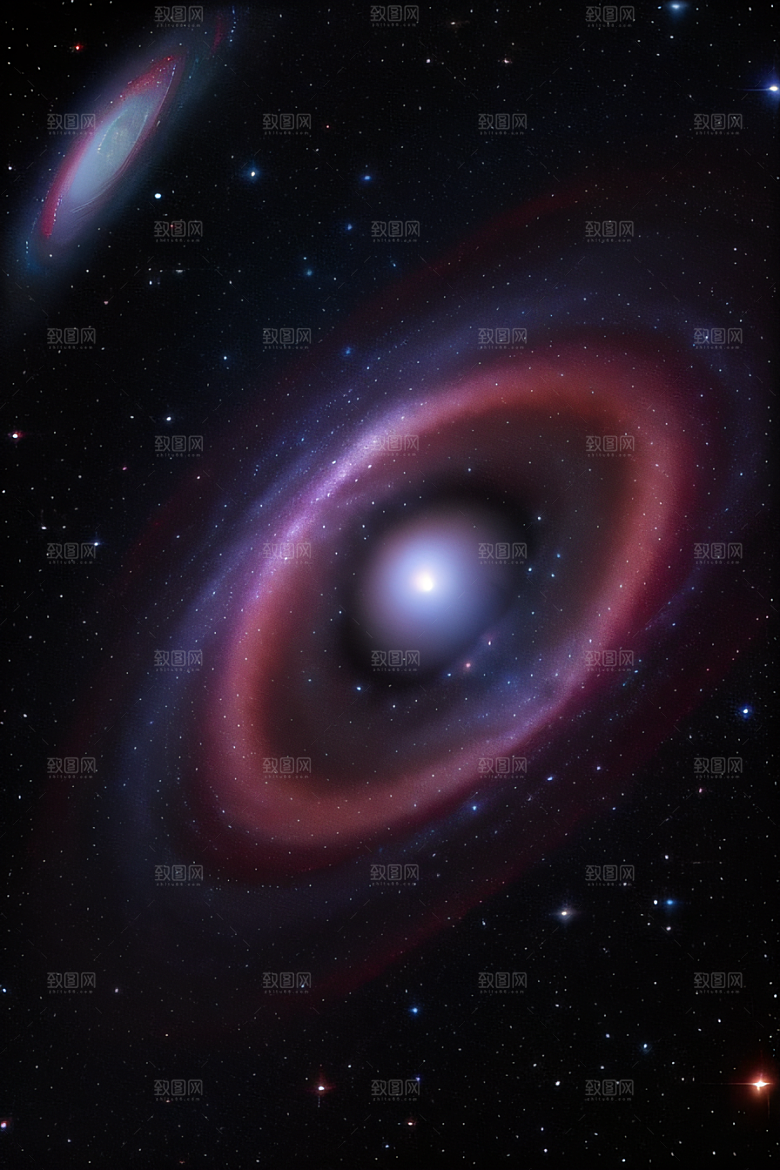 天体舞蹈宇宙幻境绘画风格