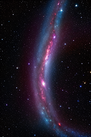 宇宙幻想神秘而令人惊叹的宇宙之旅风格