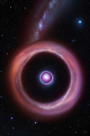 宇宙幻想神秘而令人惊叹的宇宙之旅风格