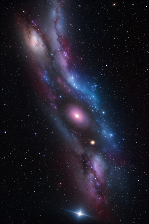 宇宙幻想神秘而令人惊叹的宇宙之旅风格