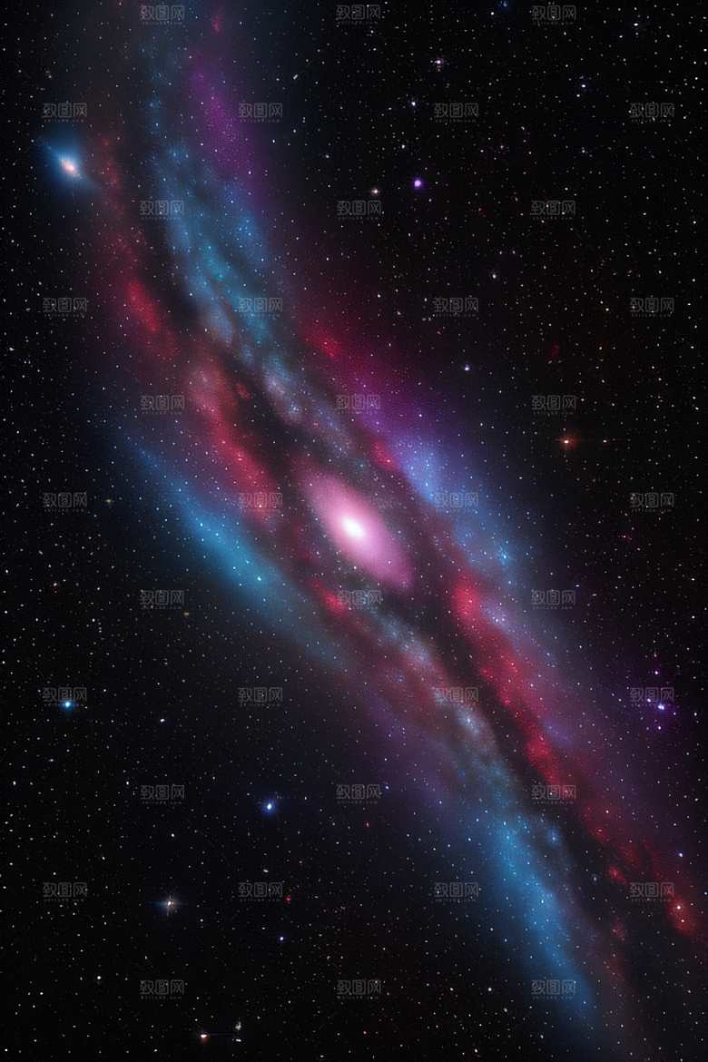 宇宙奥秘宇宙奇遇插画风格