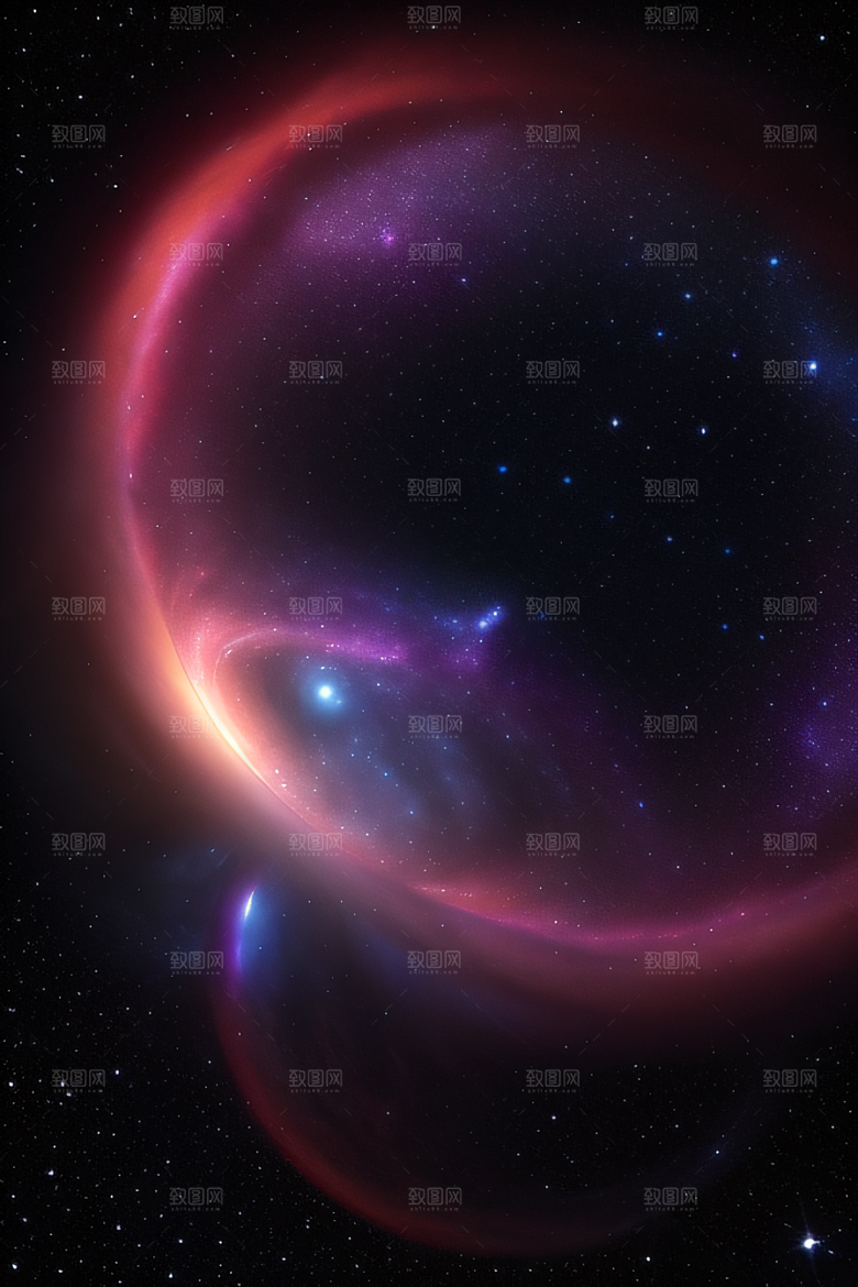 宇宙之旅神秘幻想风格