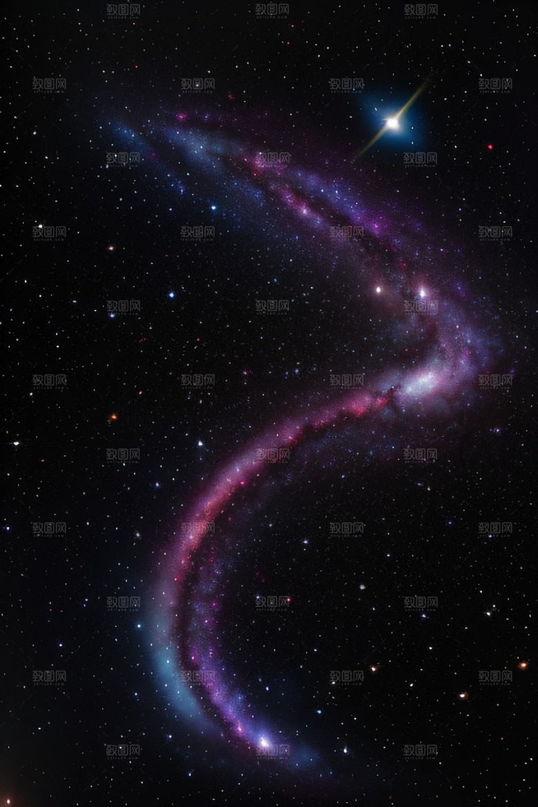宇宙之旅神秘幻想风格