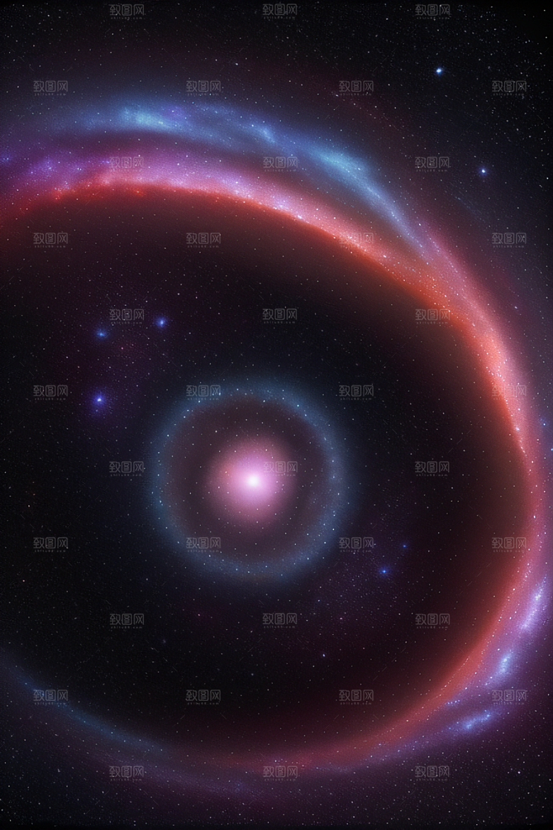 宇宙之旅神秘幻想风格