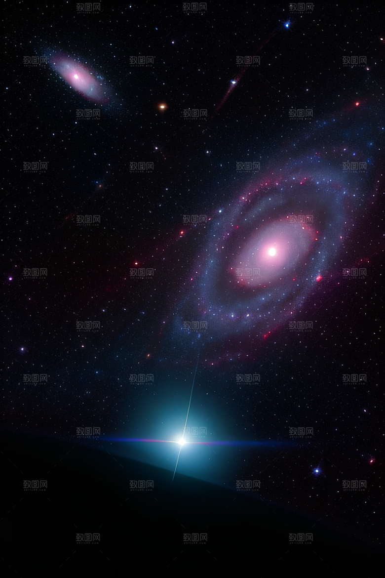 宇宙之旅神秘幻想风格