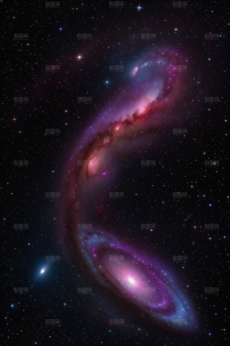 宇宙之旅神秘幻想风格