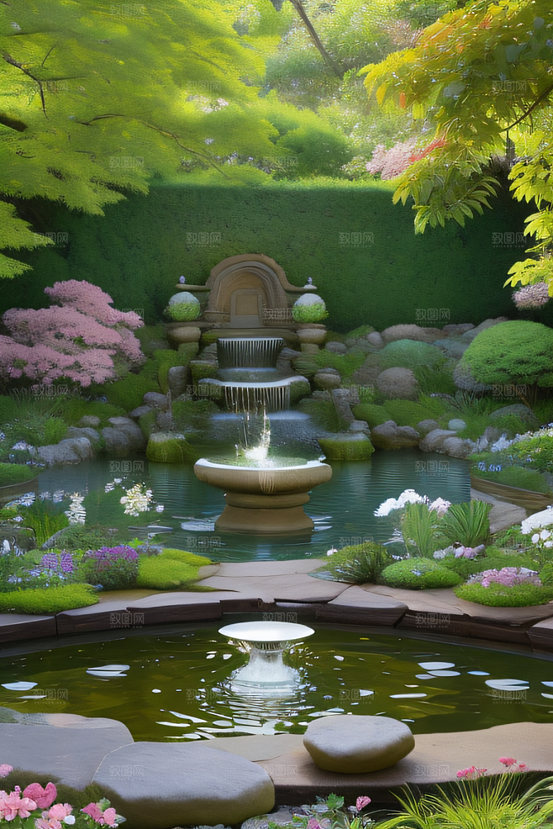 花海缤纷艺术的呈现