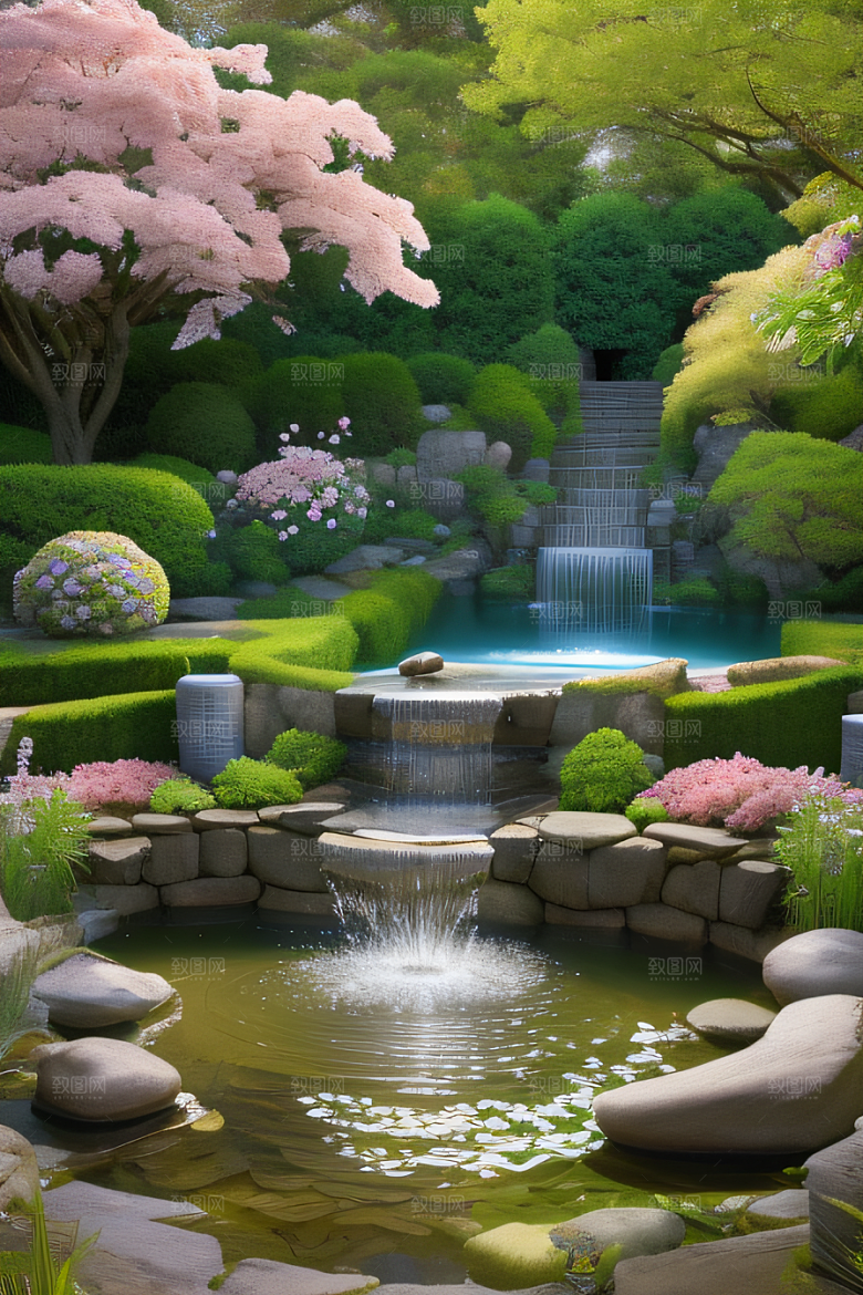 花海缤纷艺术的呈现