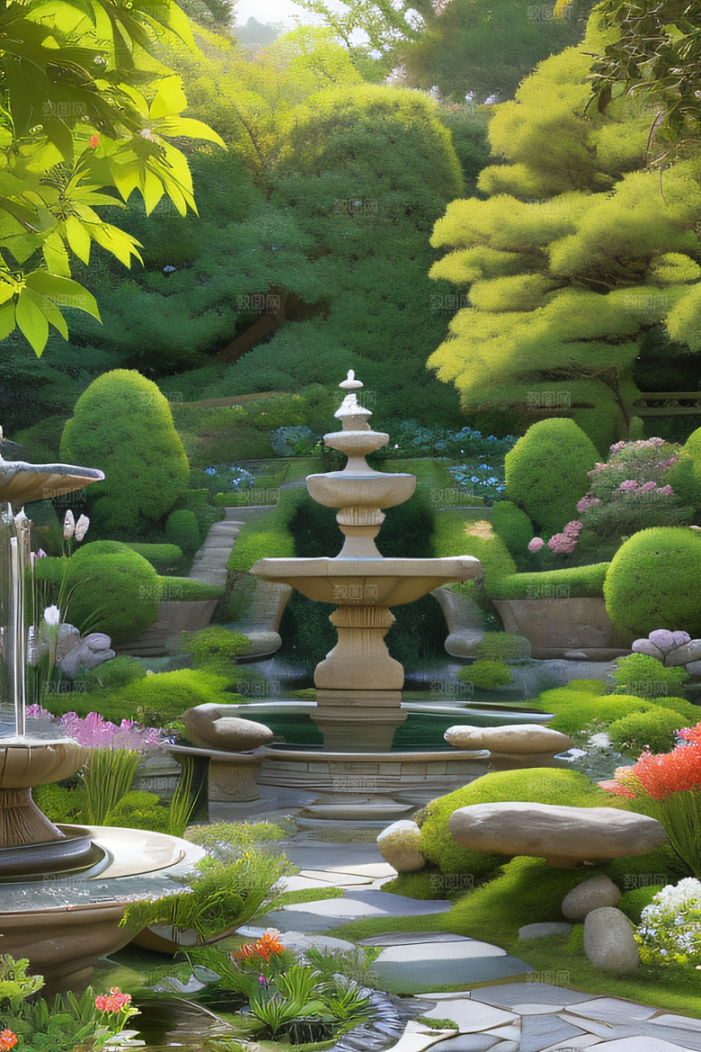 花海缤纷艺术的呈现