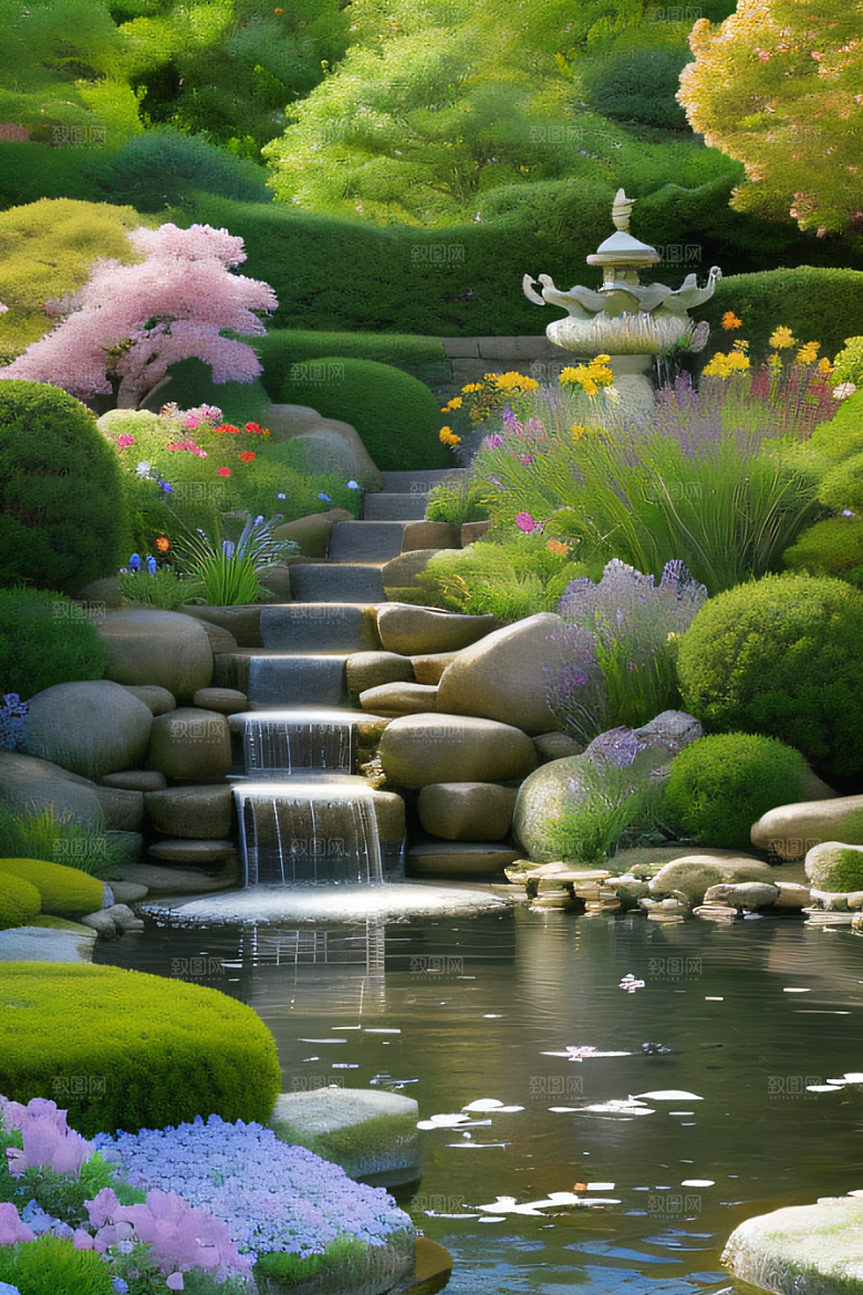 花开如画丰富多彩