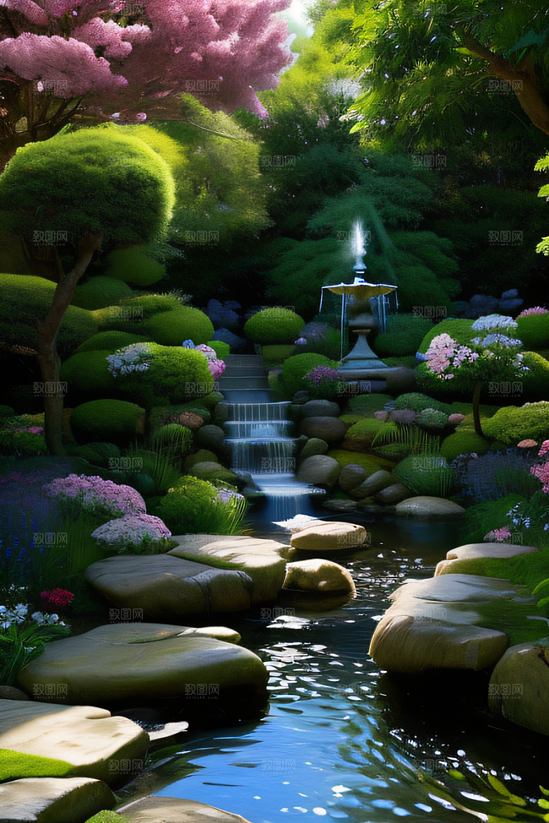 花开如画丰富多彩