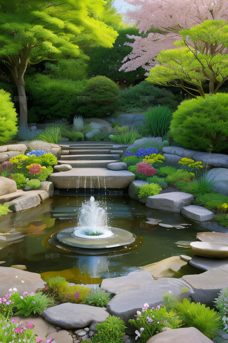 花开如画丰富多彩