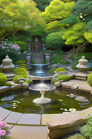花开如画丰富多彩