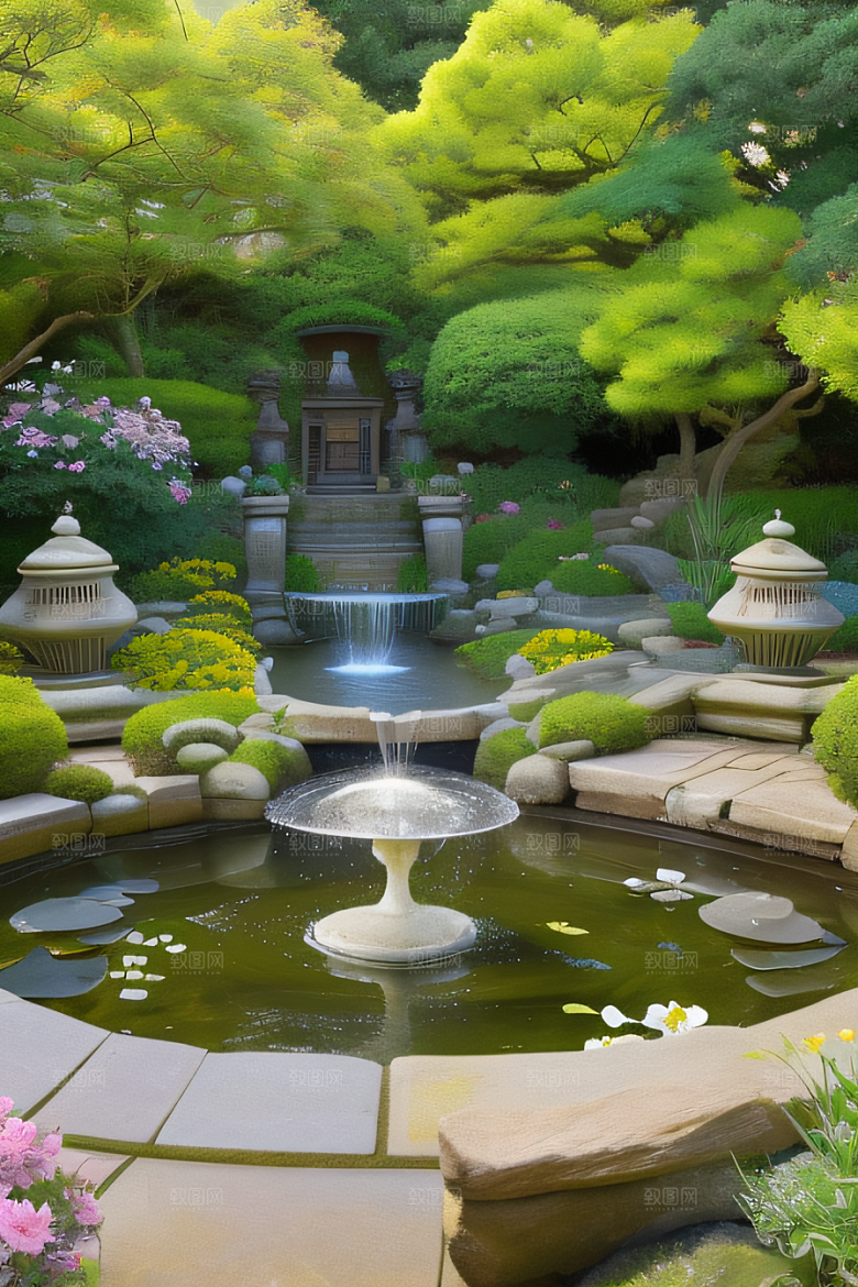 花开如画丰富多彩