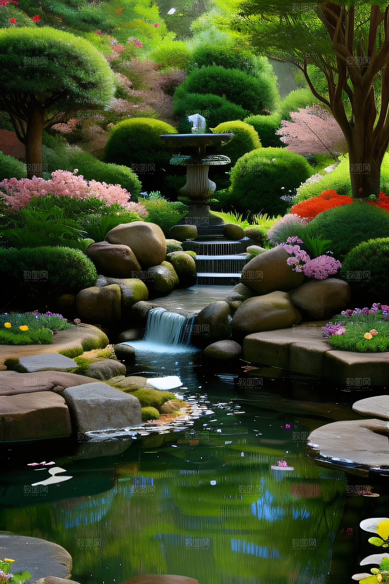 花开如画丰富多彩