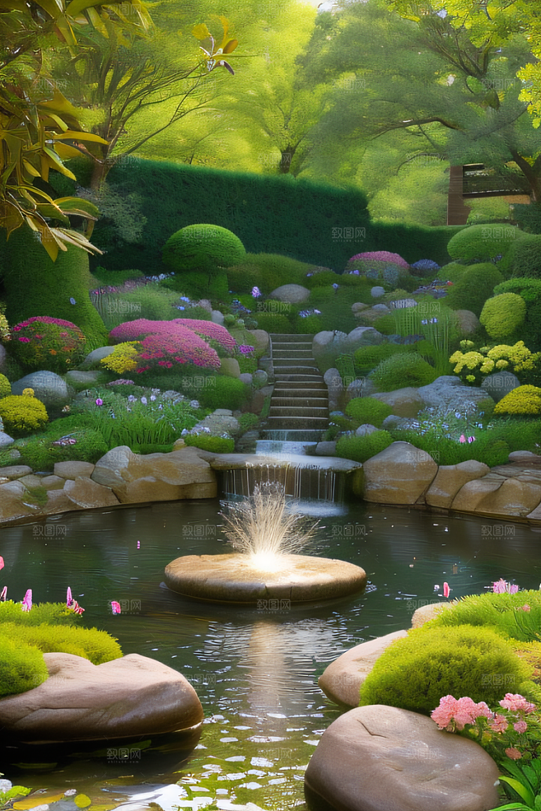 花开如画丰富多彩