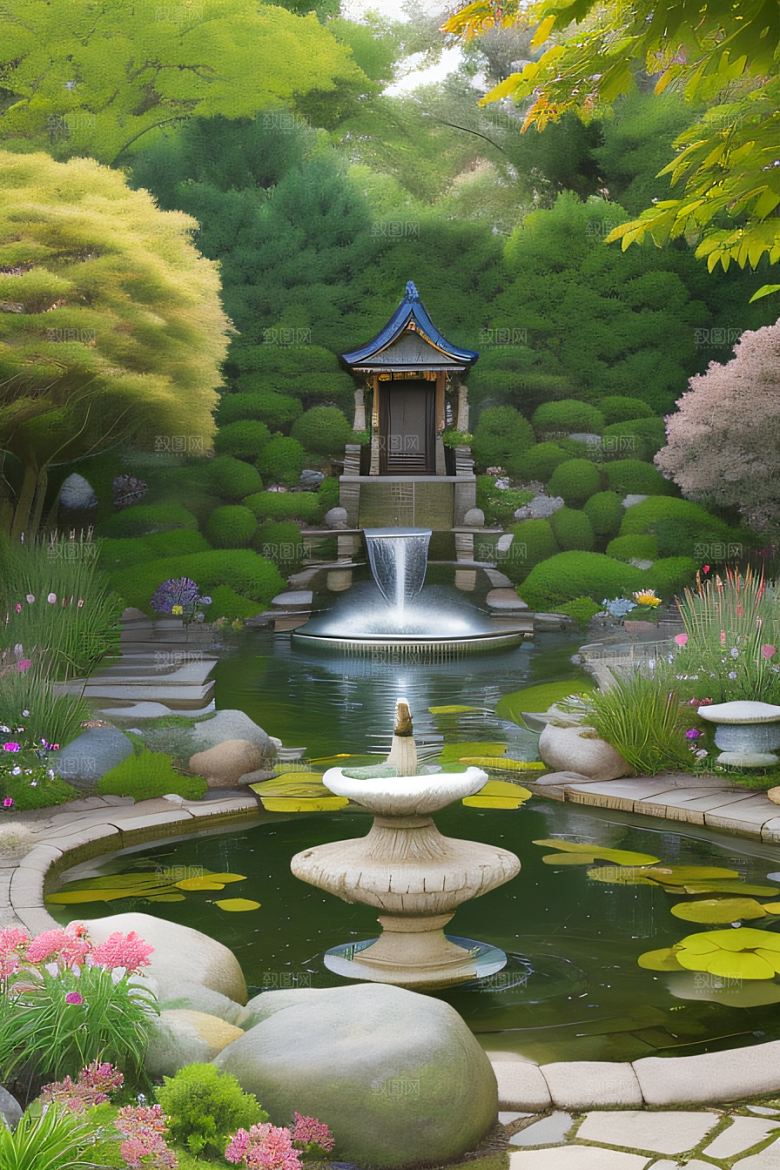 花开如画丰富多彩