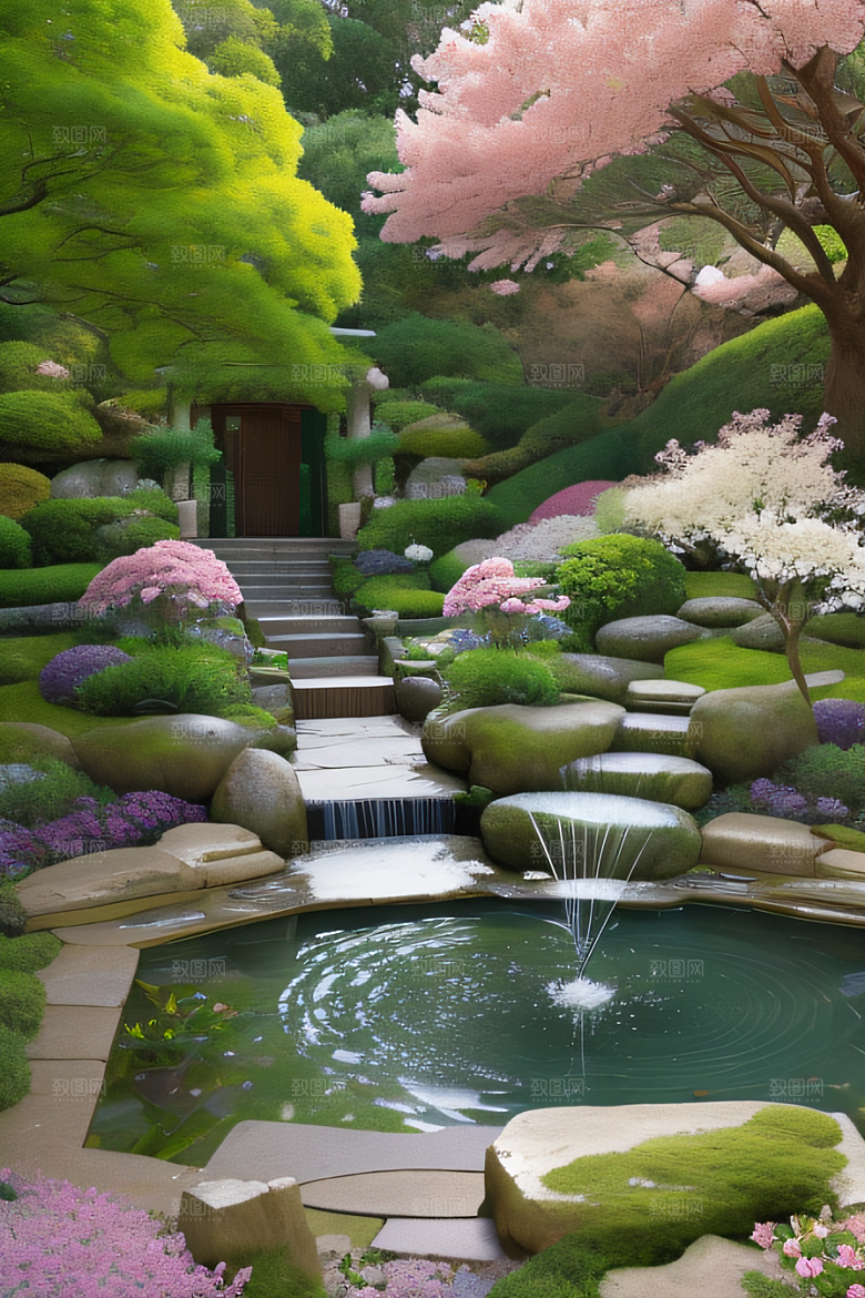 花开如画丰富多彩