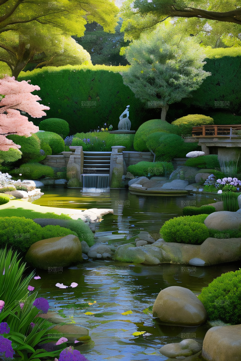花开如画丰富多彩
