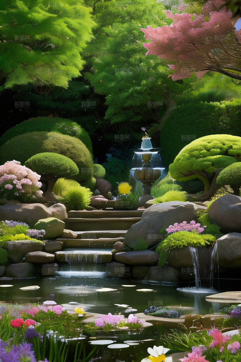 花开如画丰富多彩