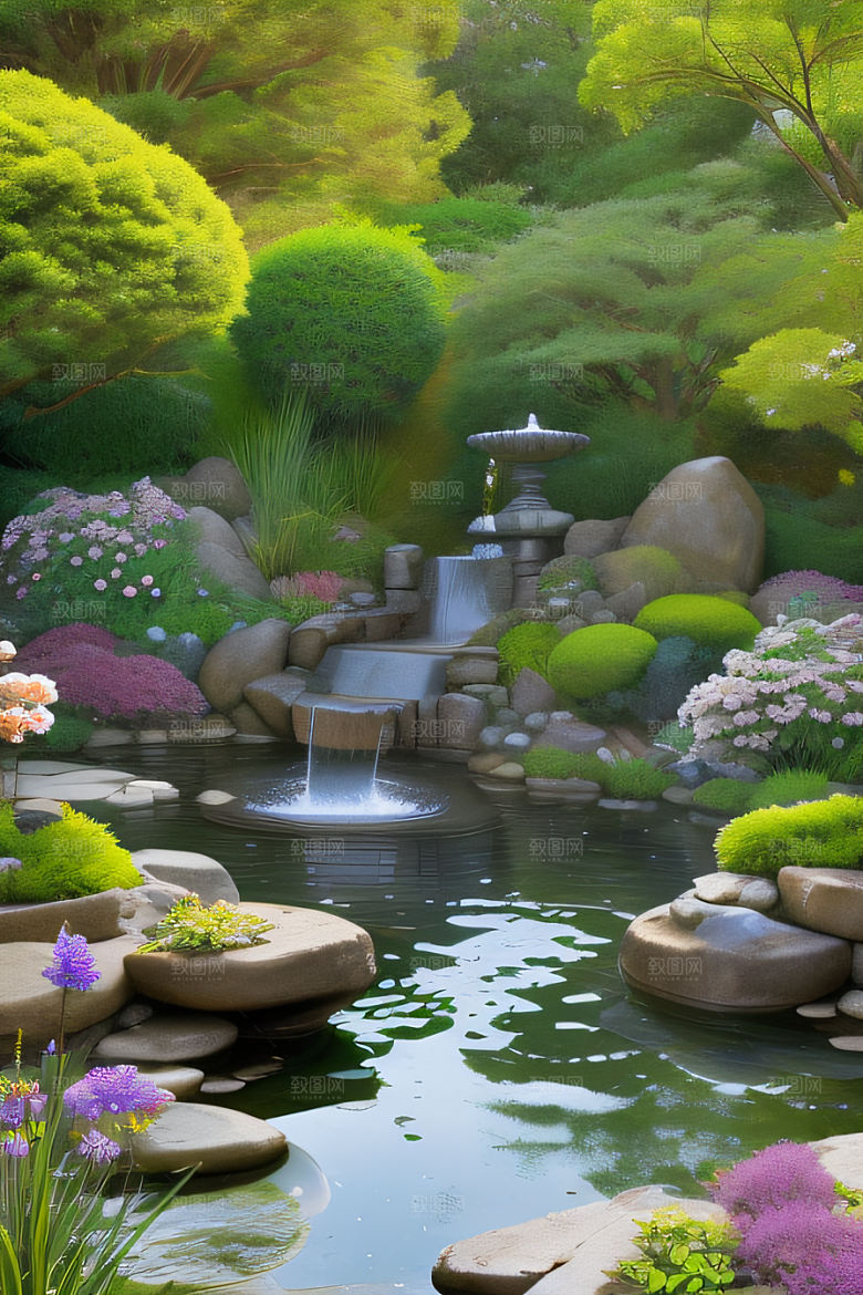花海缤纷艺术的呈现