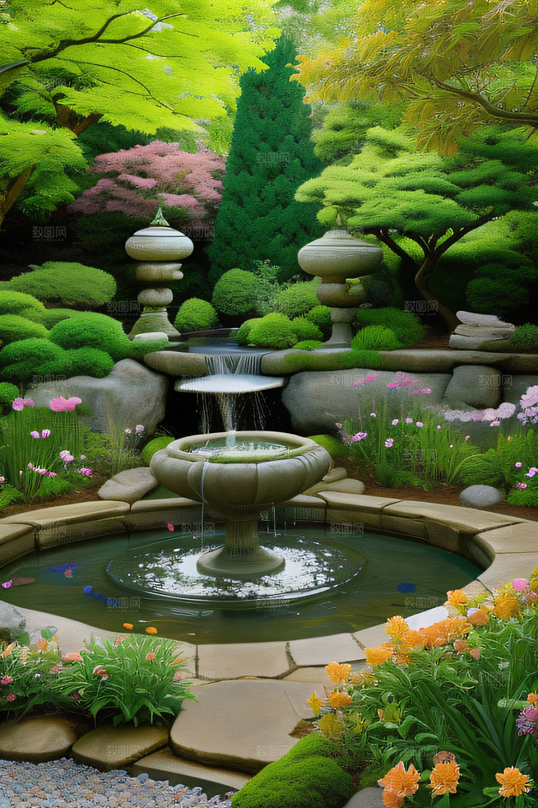 花海缤纷艺术的呈现
