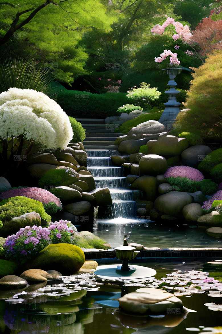 花海缤纷艺术的呈现