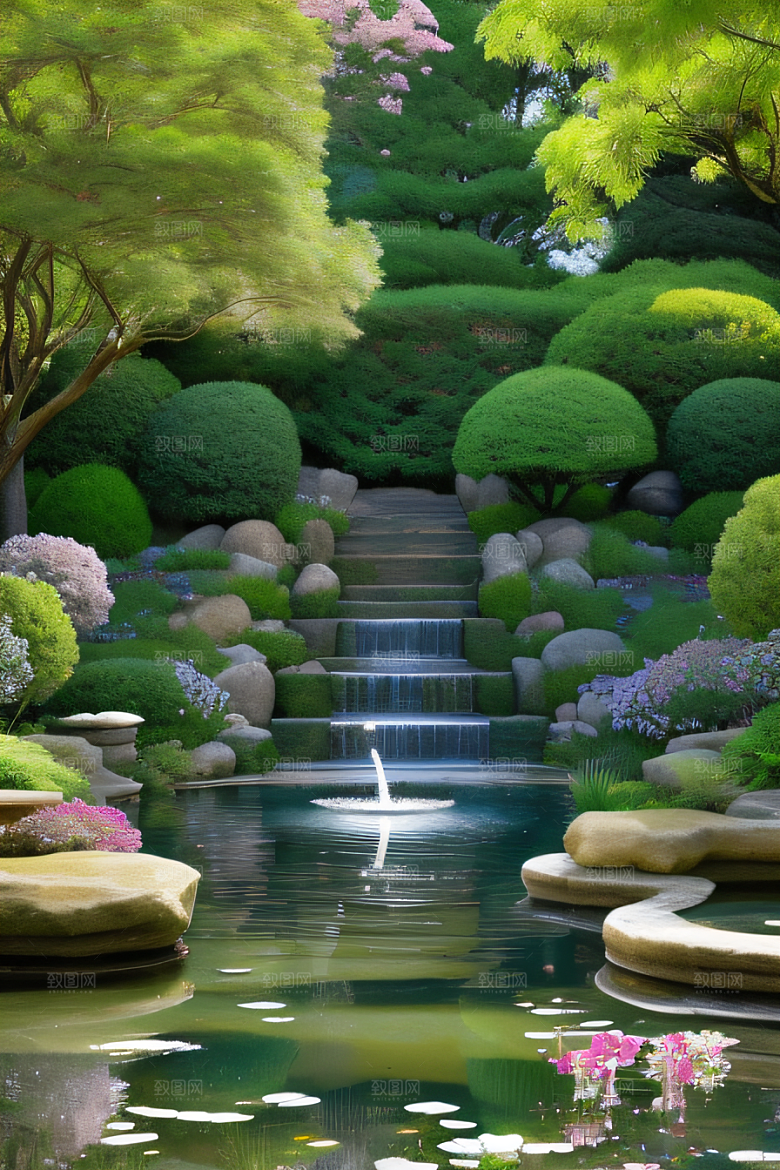 花海缤纷艺术的呈现