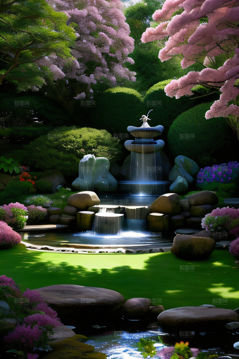 花海缤纷艺术的呈现