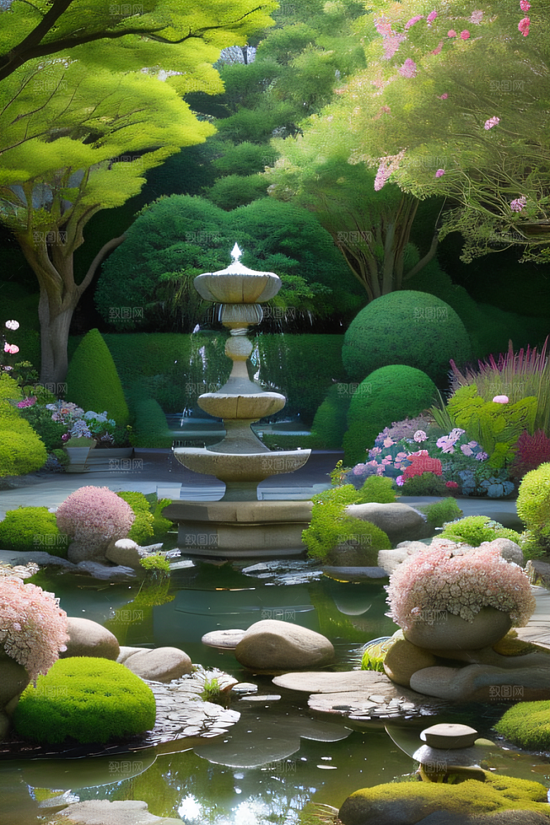 花海缤纷艺术的呈现