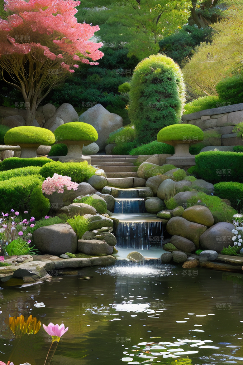 花海缤纷艺术的呈现