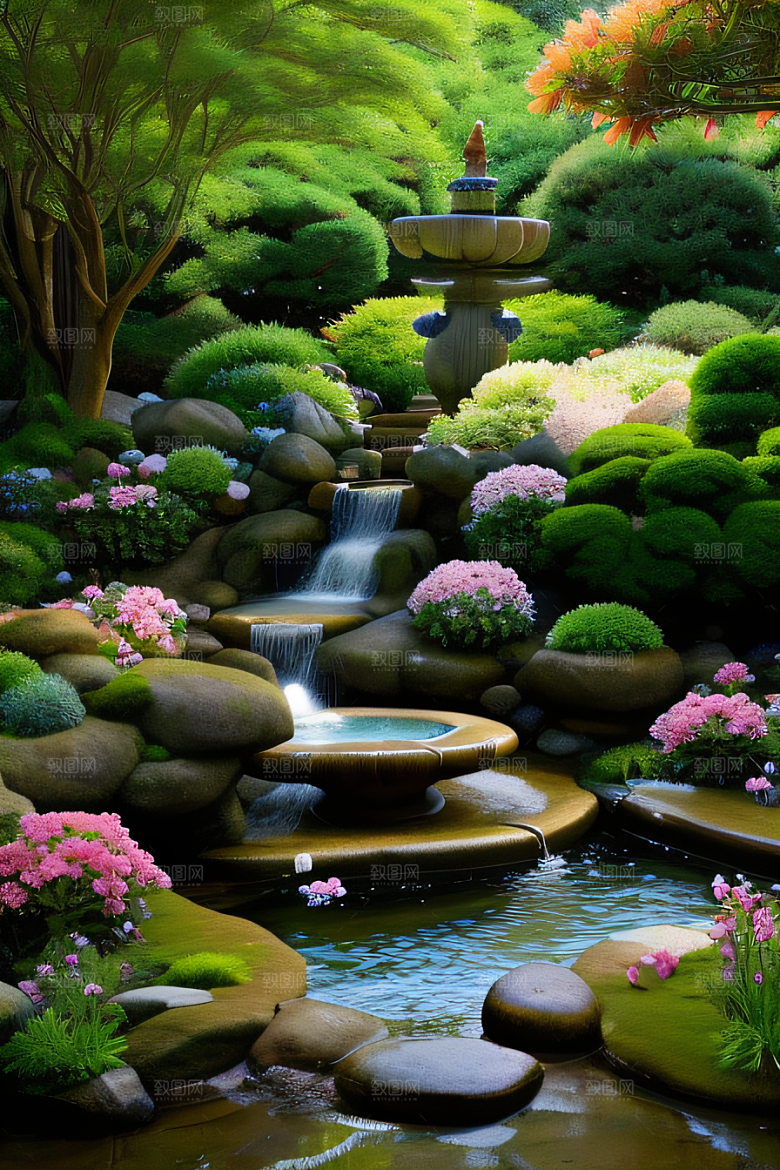 花开如画丰富多彩