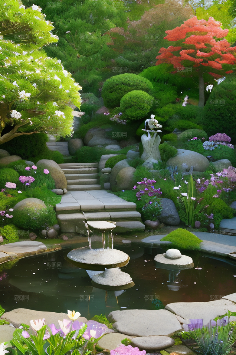 花开如画丰富多彩