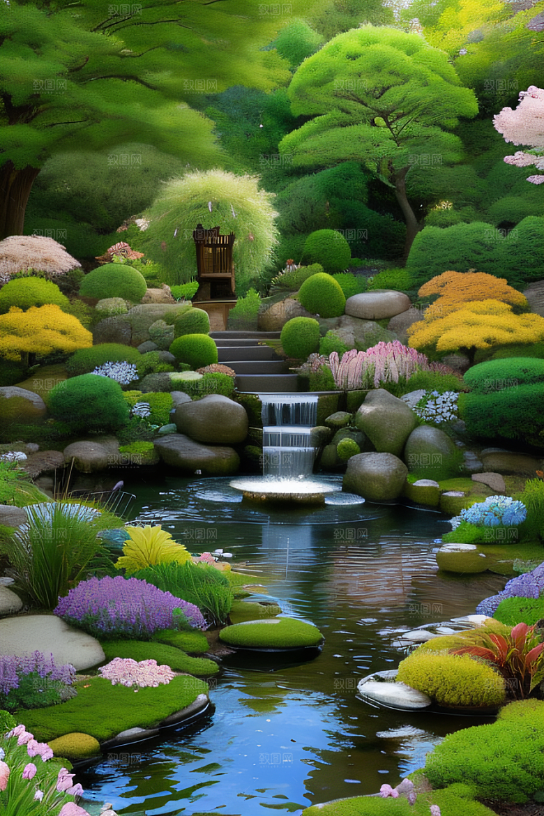 花开如画丰富多彩