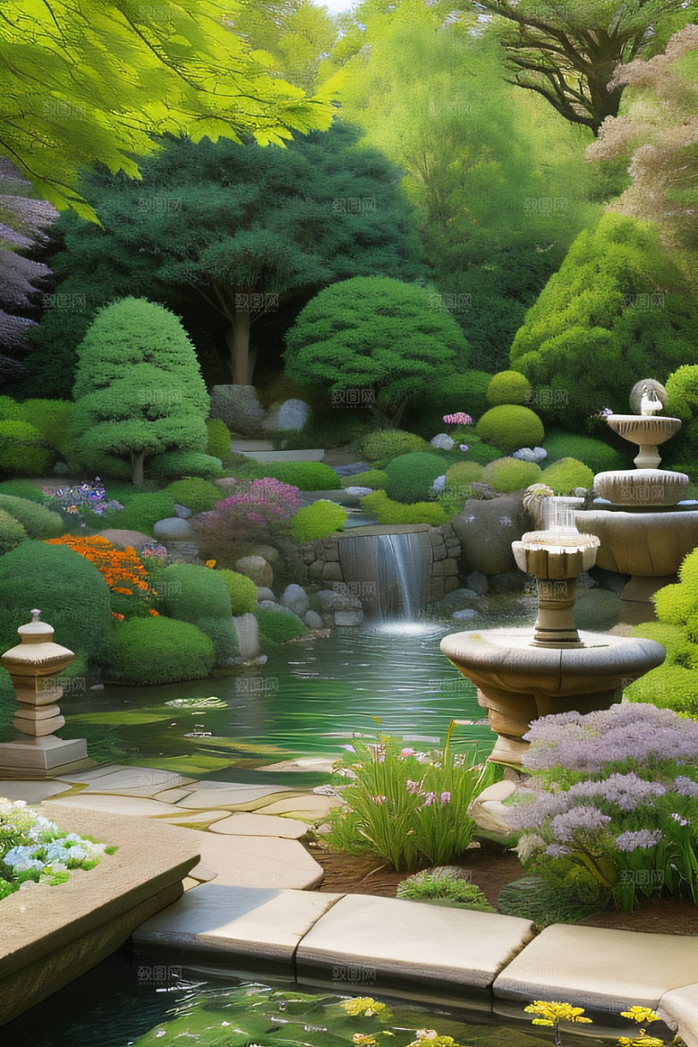 花开如画丰富多彩