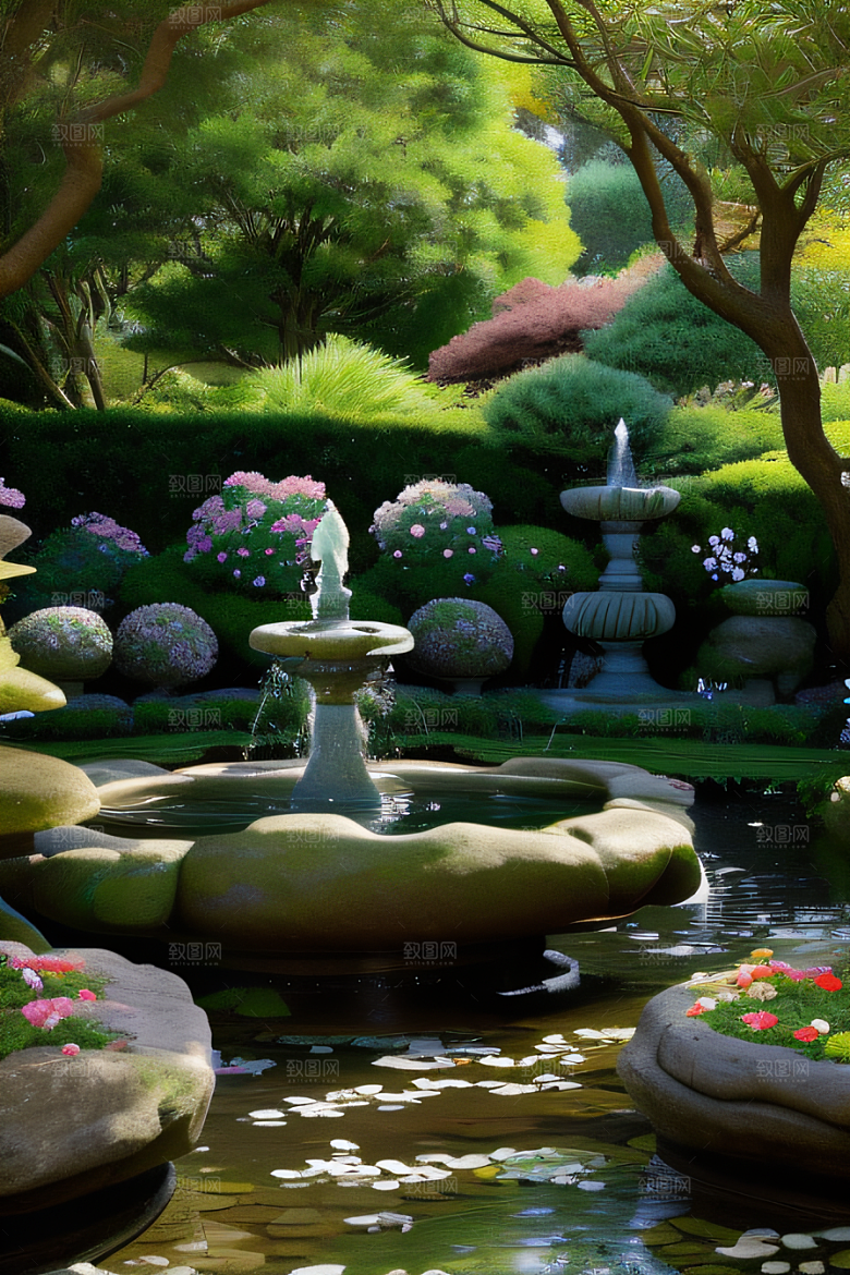 花开如画丰富多彩