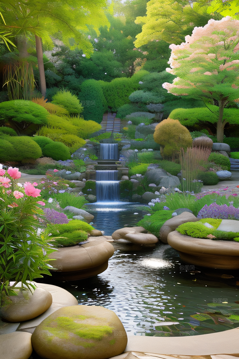 花开如画丰富多彩