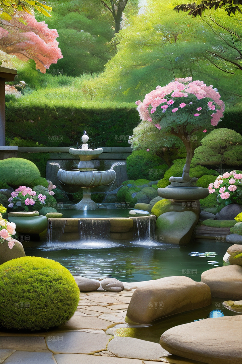 花开如画丰富多彩