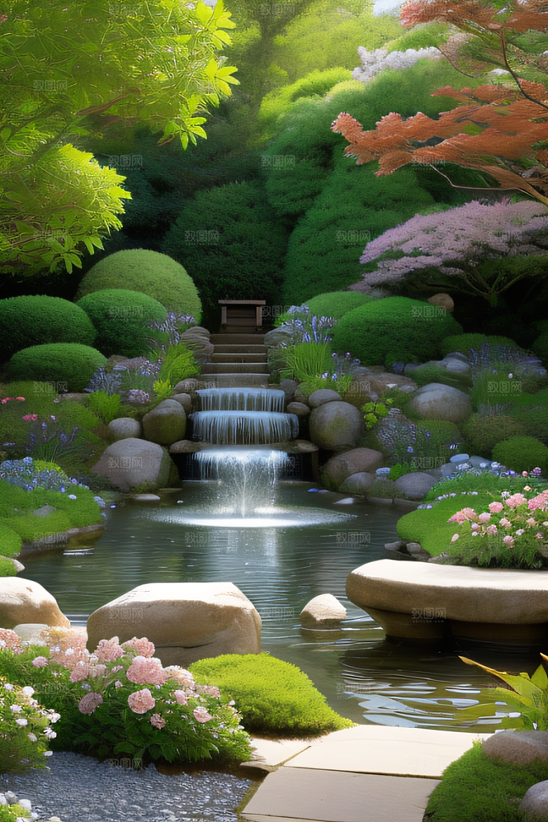 花开如画丰富多彩